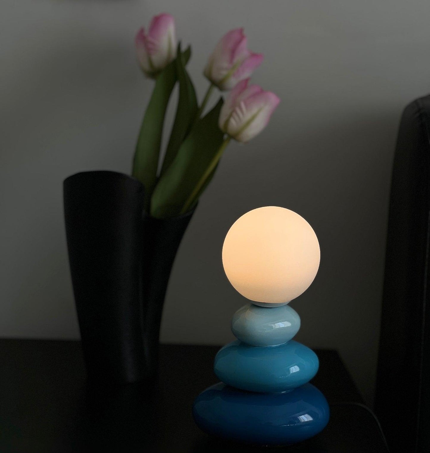 Unique Glass Table Light