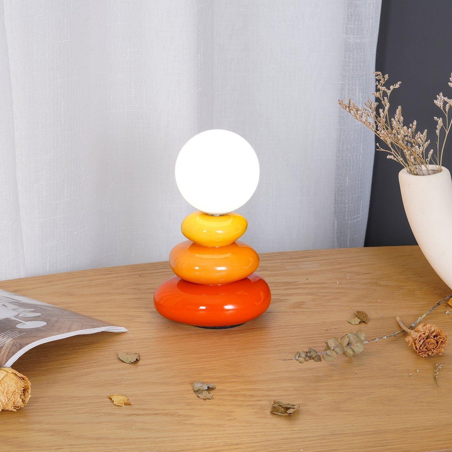 Unique Glass Table Light