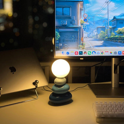 Unique Glass Table Light