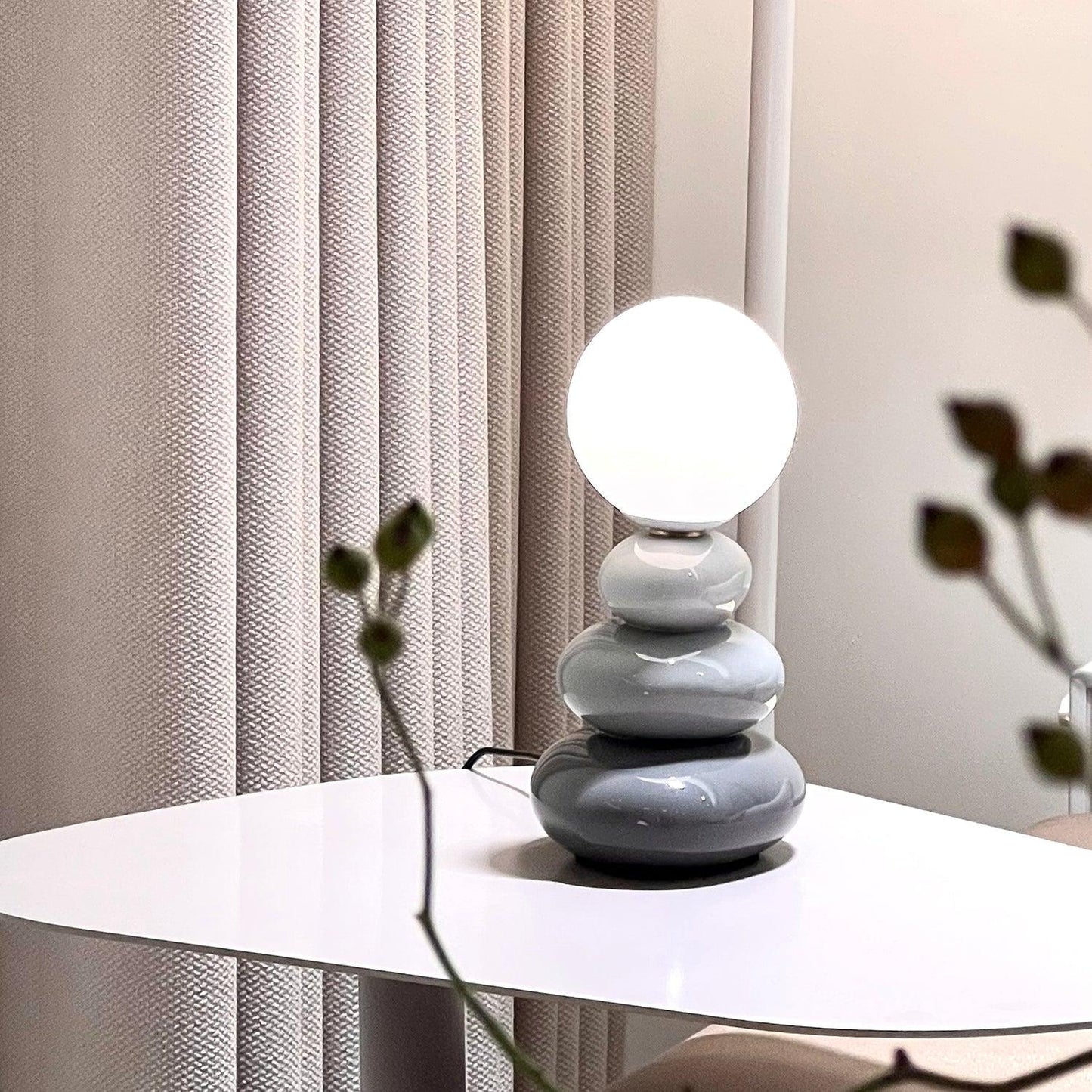 Unique Glass Table Light