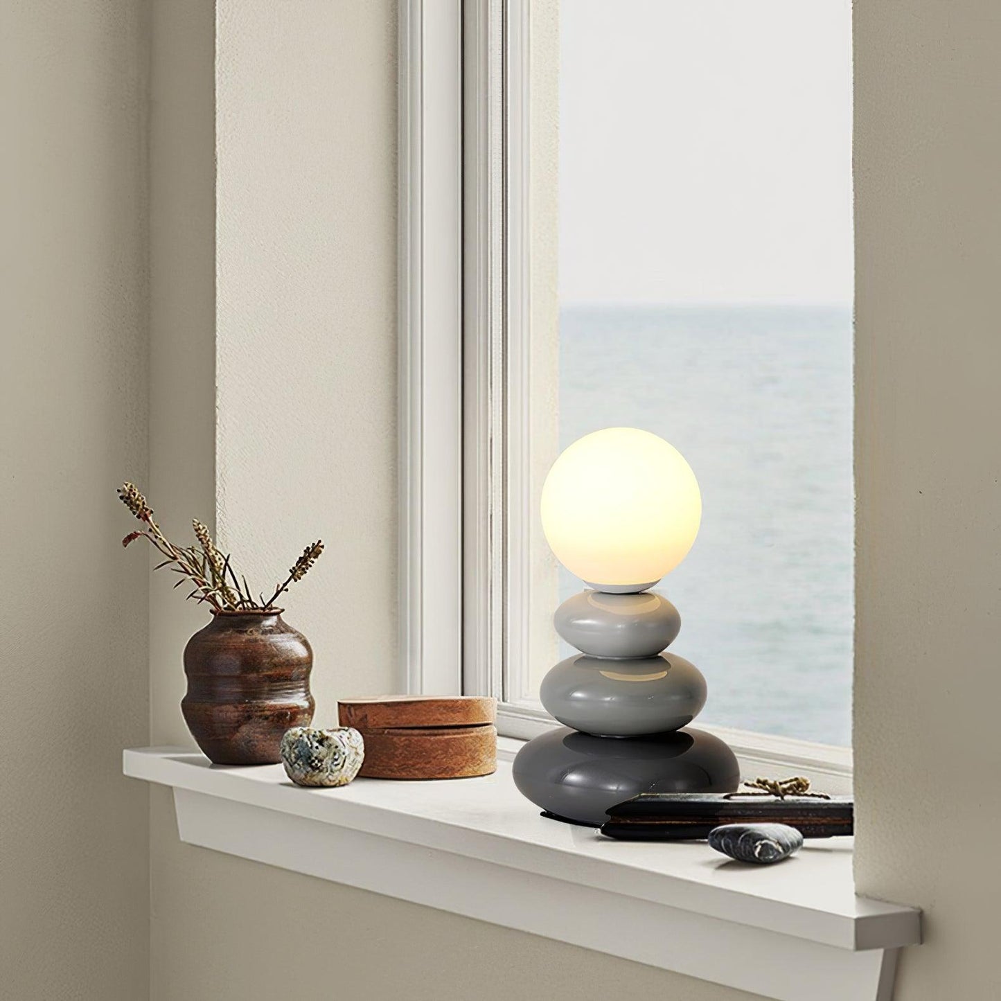 Unique Glass Table Light