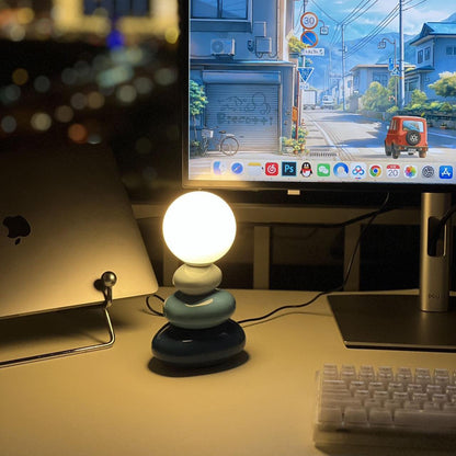 Unique Glass Table Light