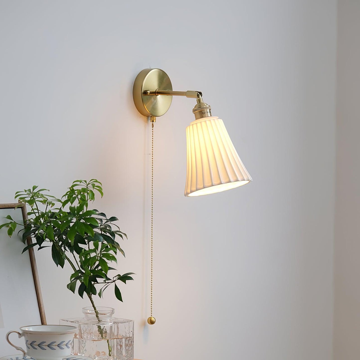 Classic White Wall Lamp