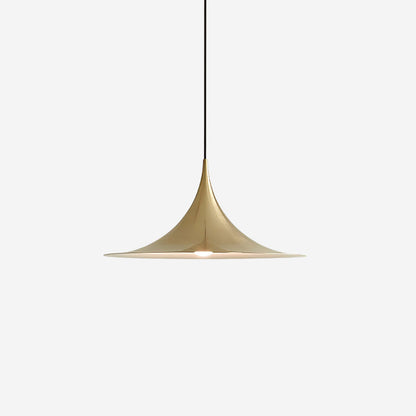 Sleek Metal Pendant Ceiling Light Fixture