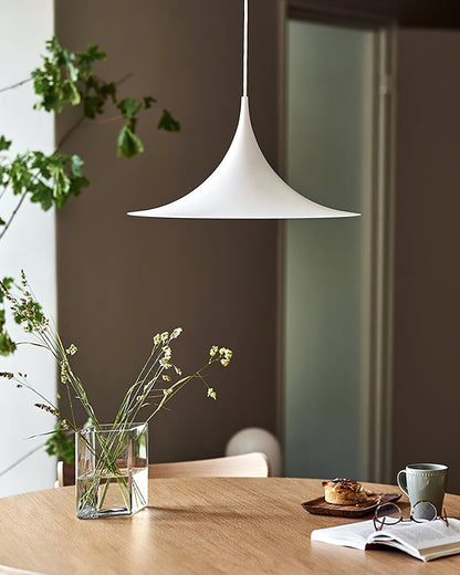 Sleek Metal Pendant Ceiling Light Fixture