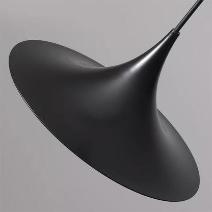 Sleek Metal Pendant Ceiling Light Fixture