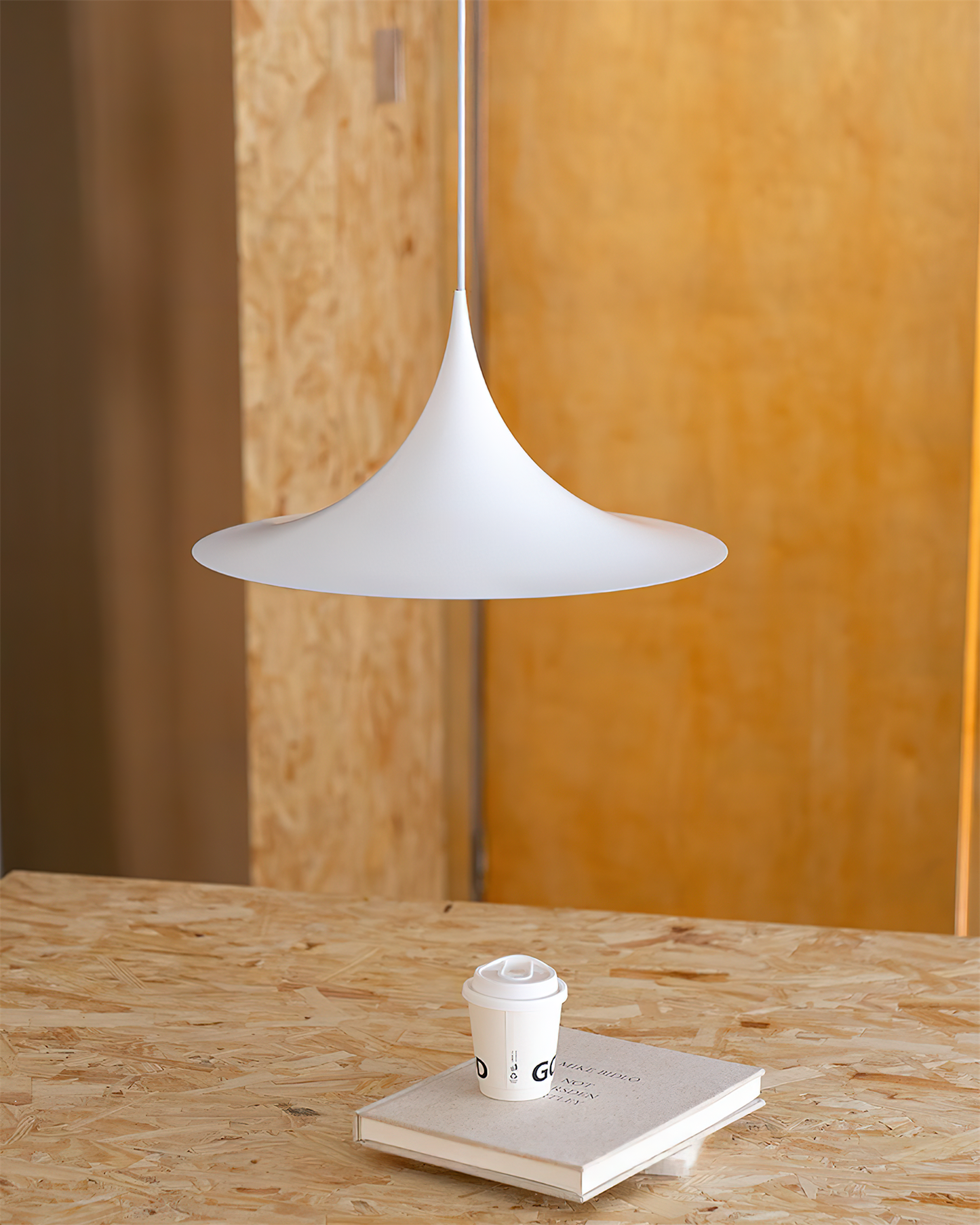 Sleek Metal Pendant Ceiling Light Fixture