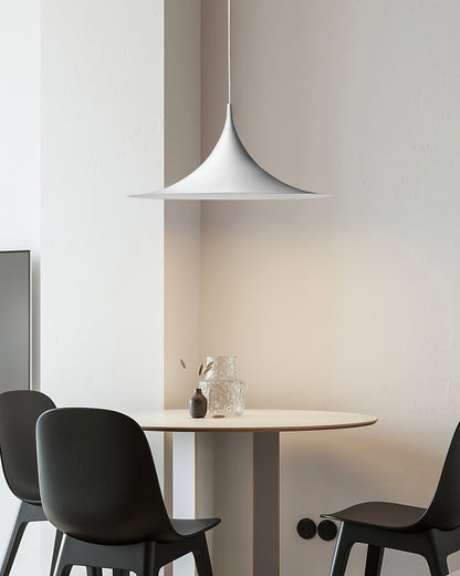 Sleek Metal Pendant Ceiling Light Fixture