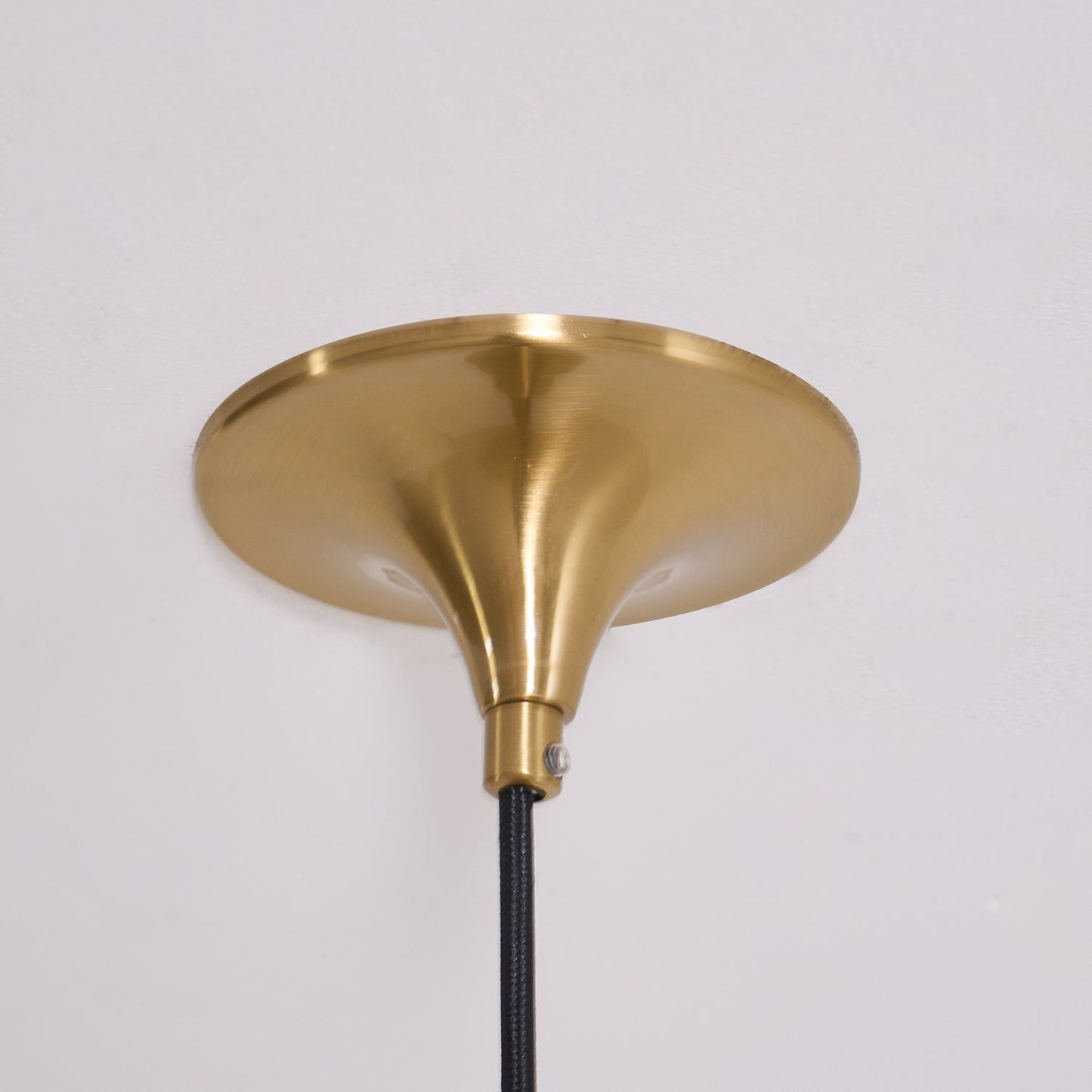 Sleek Metal Pendant Ceiling Light Fixture