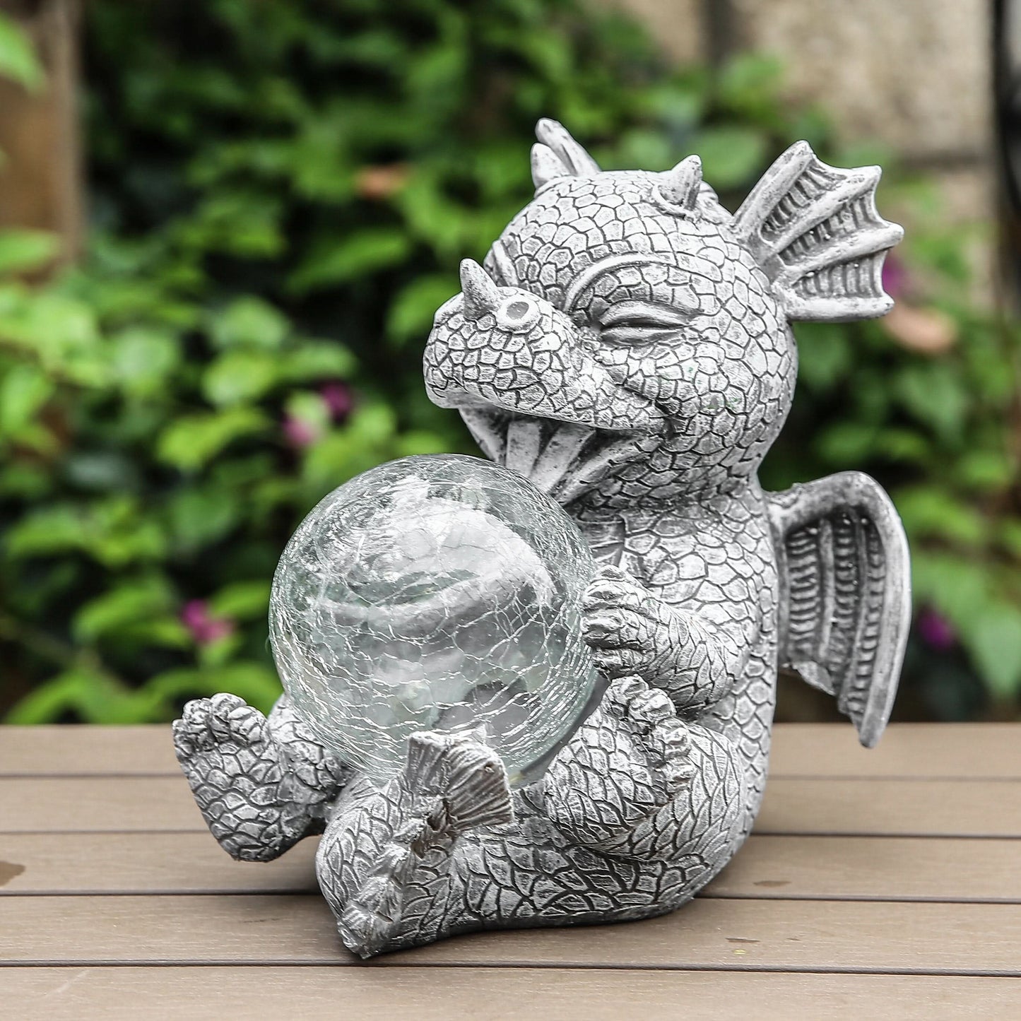 Colorful Dragon Desk Light Rechargeable Lamp