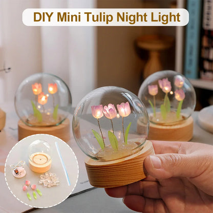 Beautiful Floral Desk Lamp – Soft Lighting