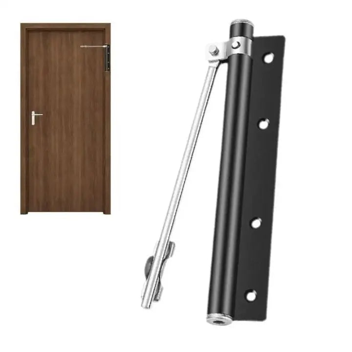 Easy Fit Automatic Door Closer in Stainless Steel