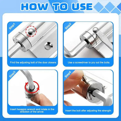 Silent Automatic Heavy Duty Door Closer