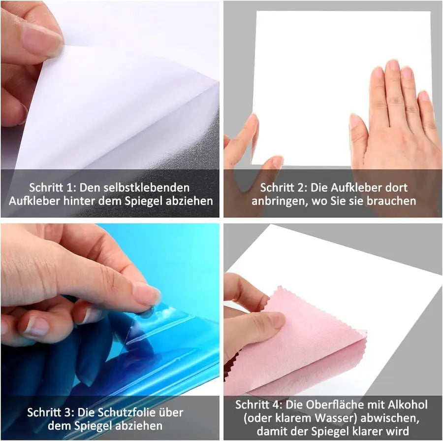 Flexible Unbreakable Glass Mirror