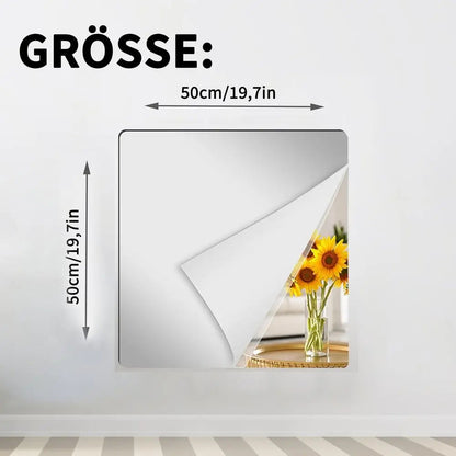 Flexible Unbreakable Glass Mirror