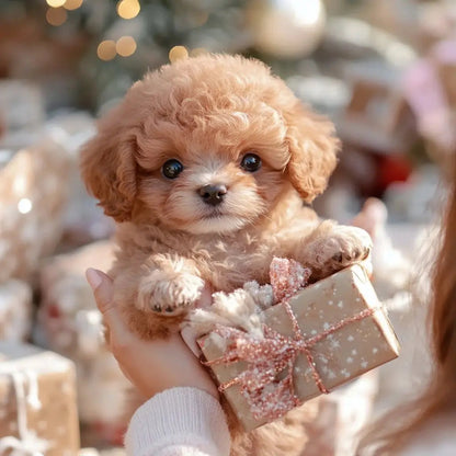 Cuddly Plush Dog Companion Toy