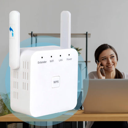 Powerful Dual Band WiFi Signal Booster for Home