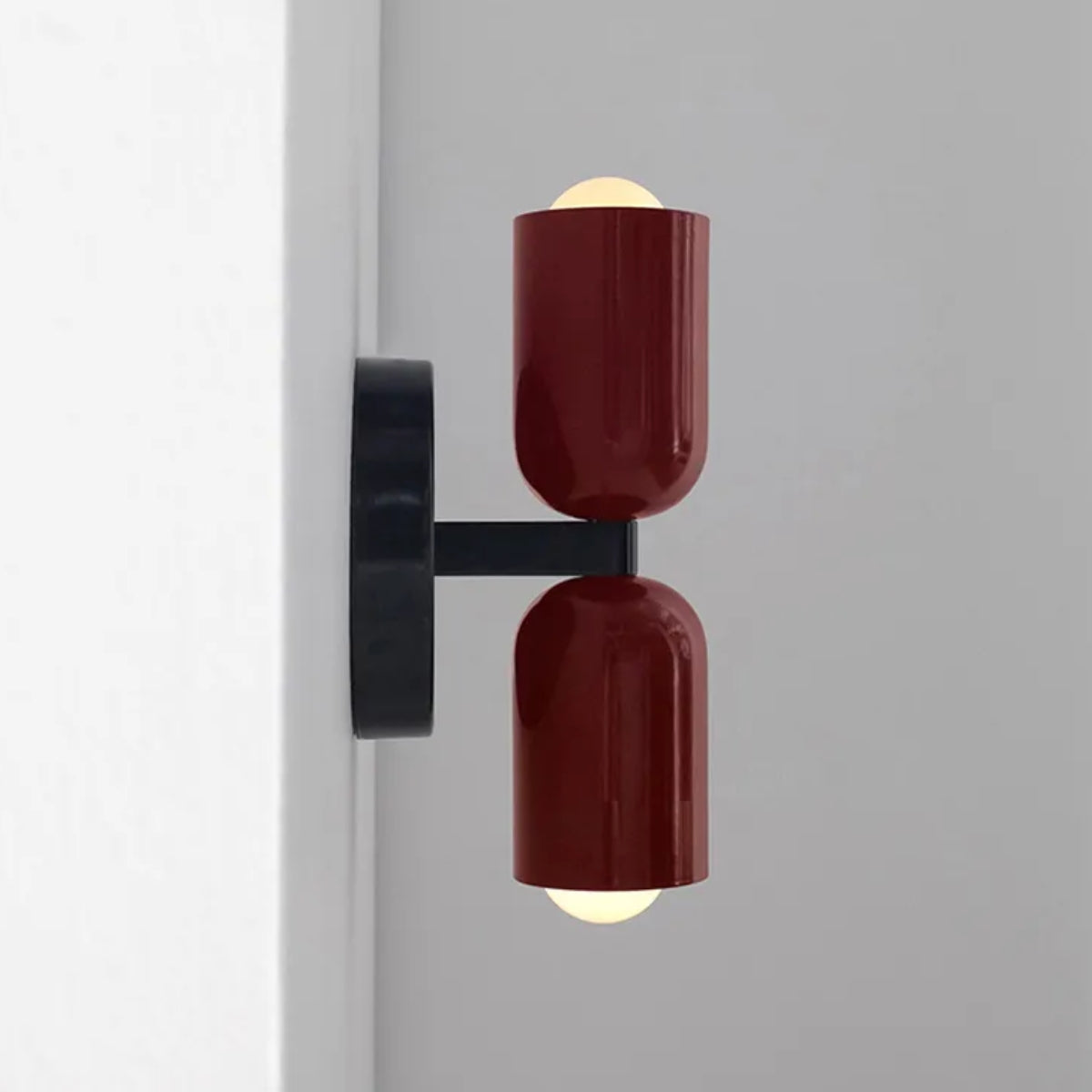 Dual Mount Wall Light Black Finish