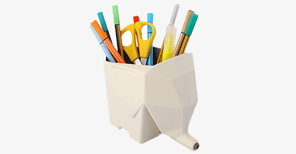 Cofik | Elephant Dish Tray - Easy Water Drain Container
