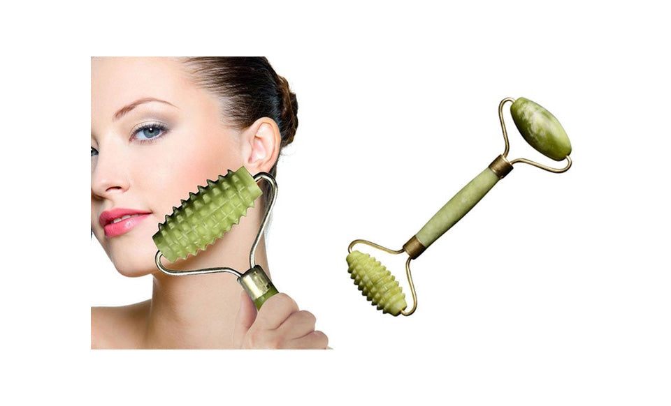 Natural Green Stone Face Roller