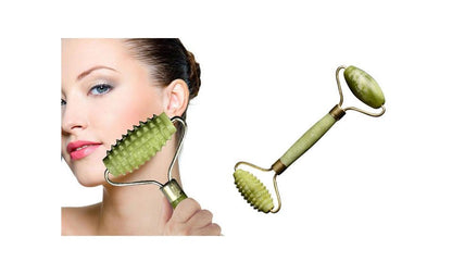 Natural Green Stone Face Roller