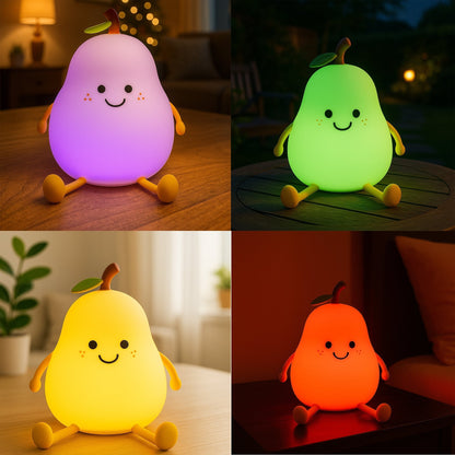 Pretty White Table Night Light