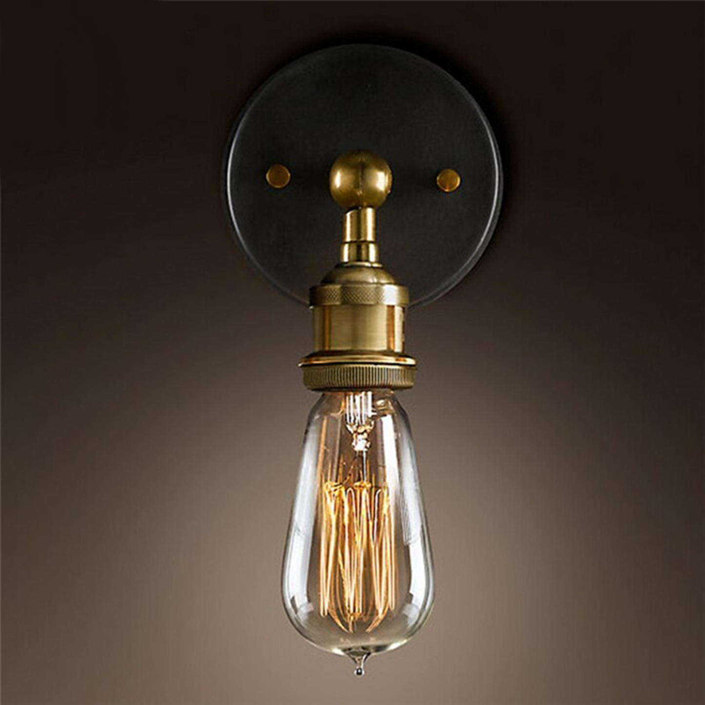Rustic Bronze Country Wall Lamp