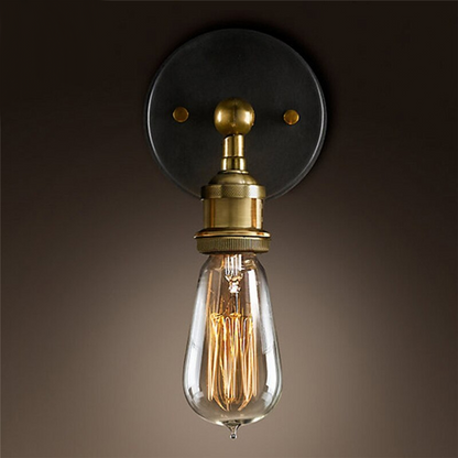 Rustic Bronze Country Wall Lamp