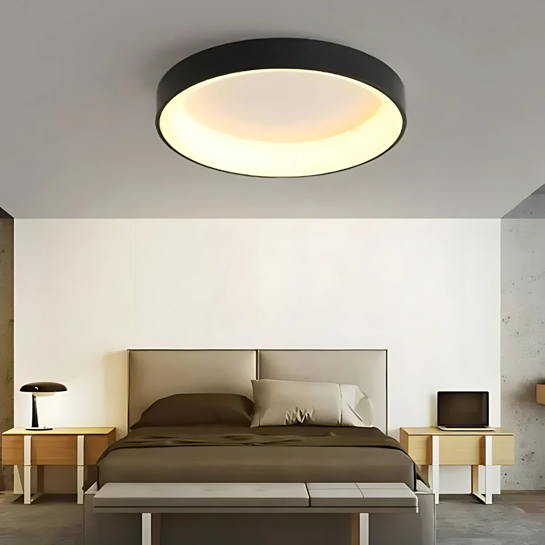 Contemporary Round LED Ceiling Light Fixture