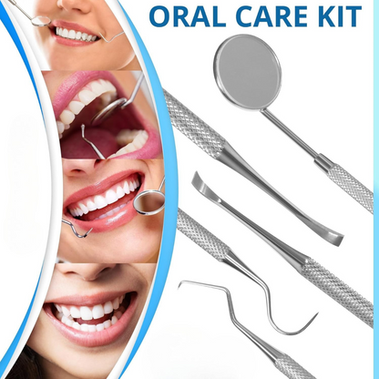 Dental Care | Stainless Steel Plaque Remover Kit