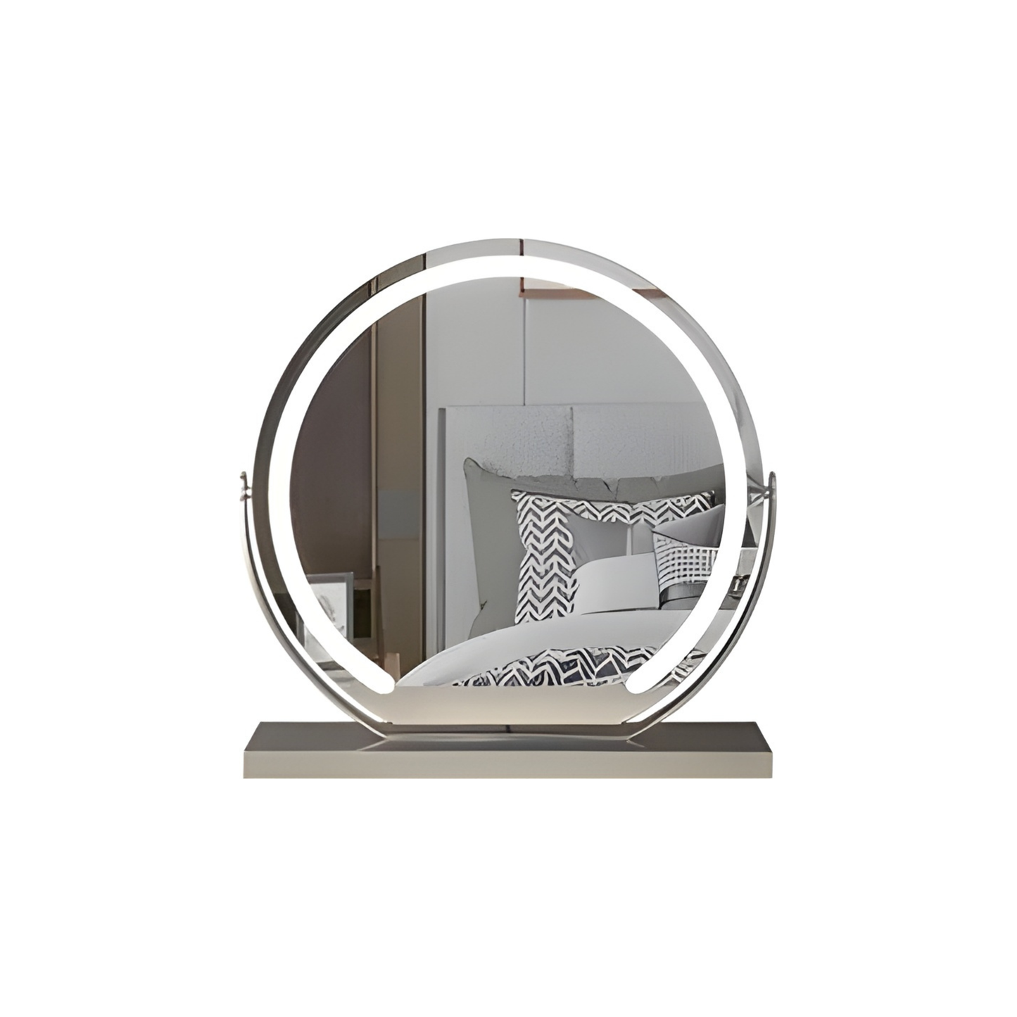 Bright LED Vanity Mirror with Adjustable Lighting