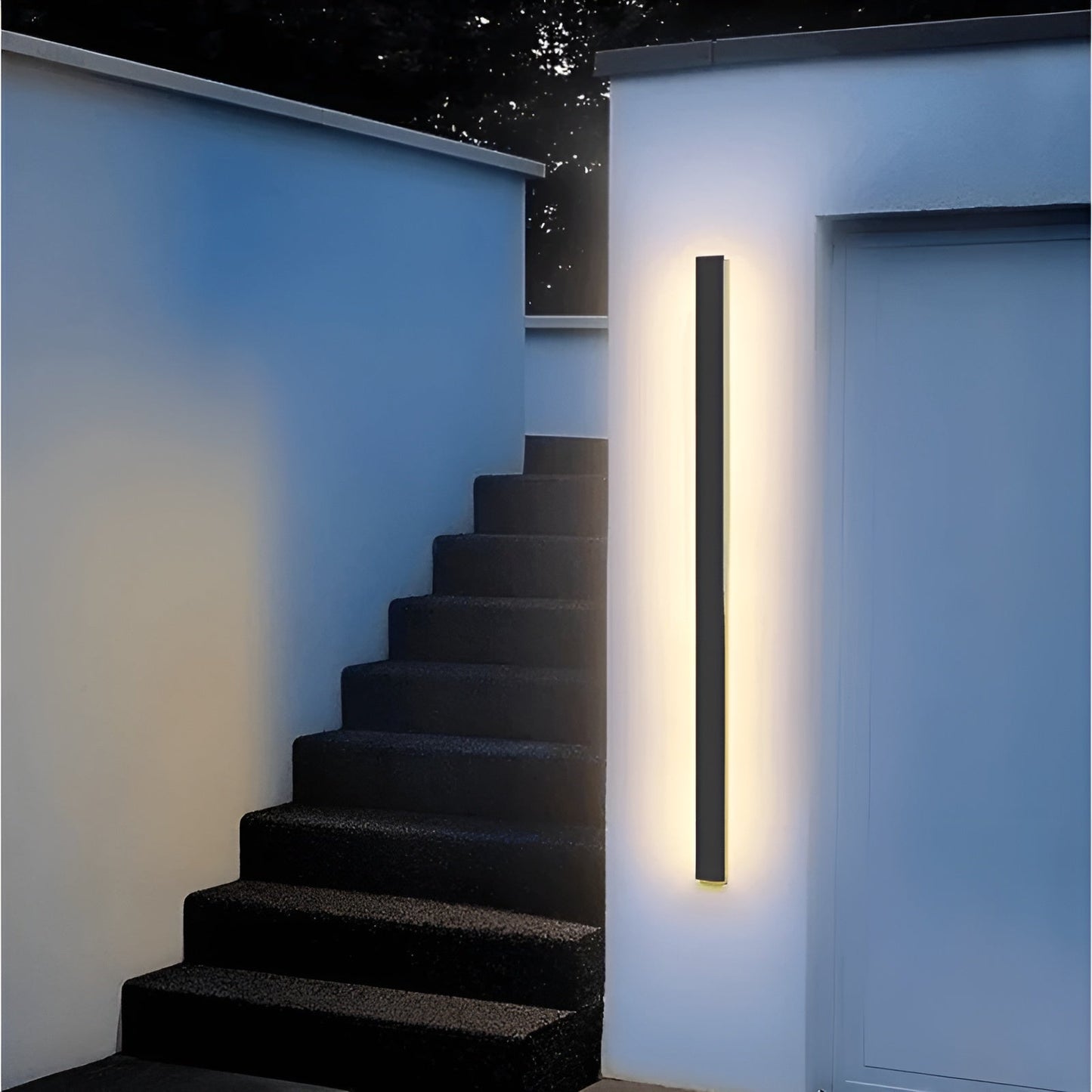 Outdoor LED Security Light - Waterproof & Modern