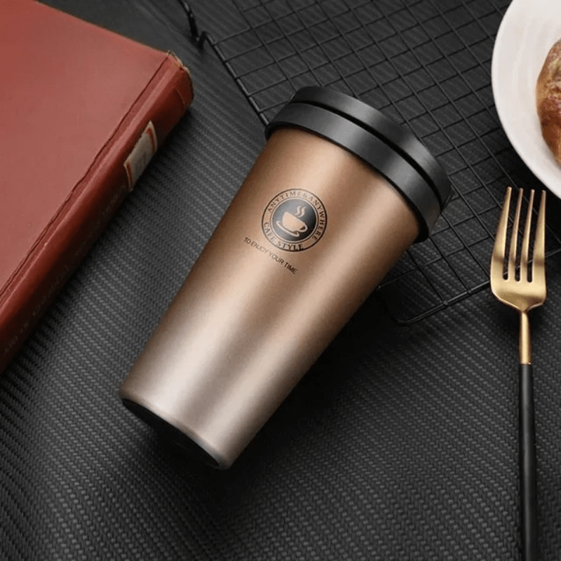 Thermal Stainless Steel Travel Cup 500ml Spill Proof