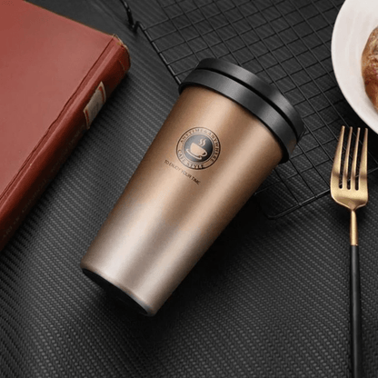 Thermal Stainless Steel Travel Cup 500ml Spill Proof