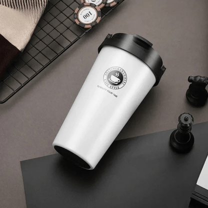 Thermal Stainless Steel Travel Cup 500ml Spill Proof