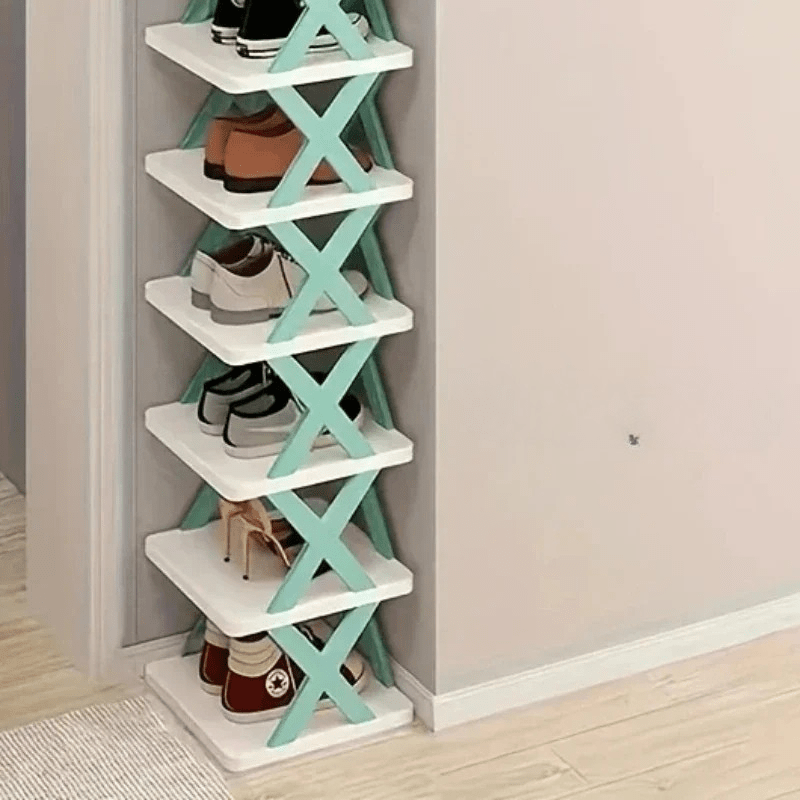 Space Saving Stackable Shoe Rack Cabinet - Cofik