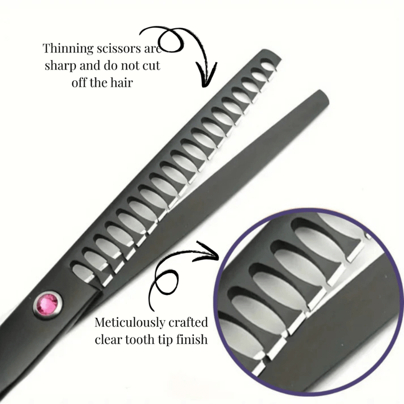 Professional Pet Grooming Scissor Kit Set