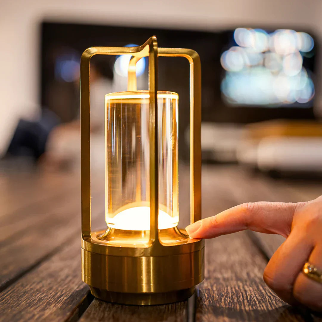 Sparkling Glass Desk Lamp