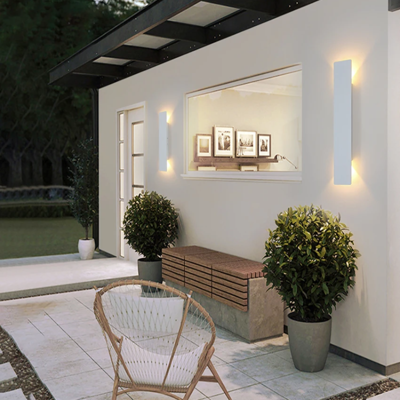 Weatherproof Outdoor LED Security Wall Lamp