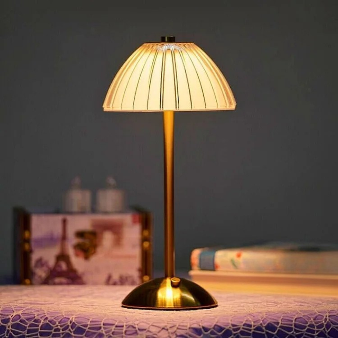 Wireless Crystal LED Desk Lamp - Cofik