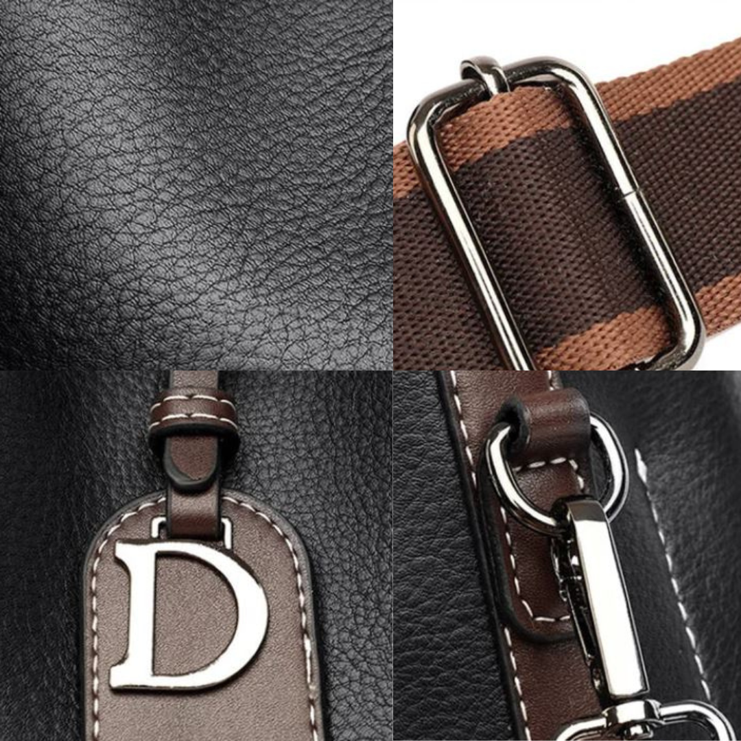 Genuine Leather Small Cross Body Handbag