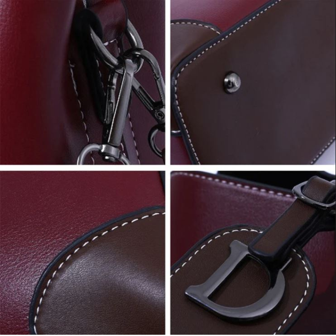 Genuine Leather Small Cross Body Handbag