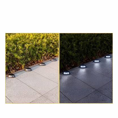 Outdoor Solar Path Lights 4 Pack Waterproof