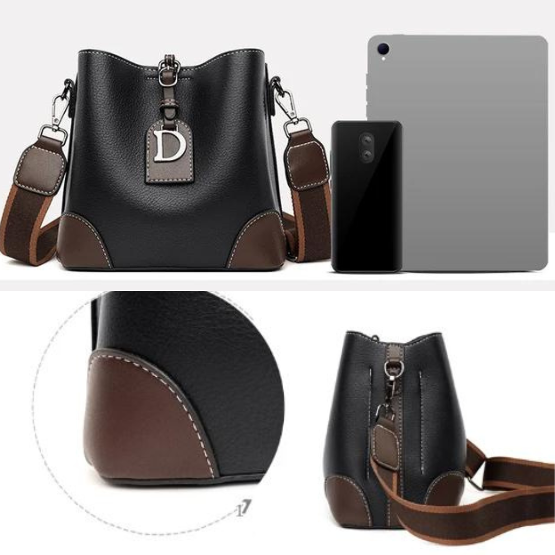 Genuine Leather Small Cross Body Handbag
