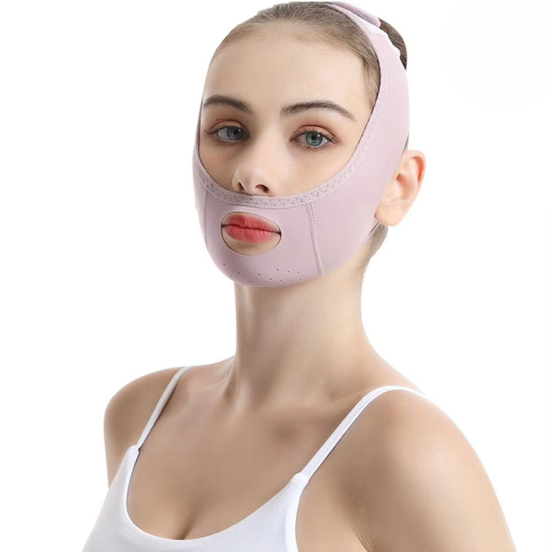 Contouring Face Lift Mask with Adjustable Fit Strap - Cofik