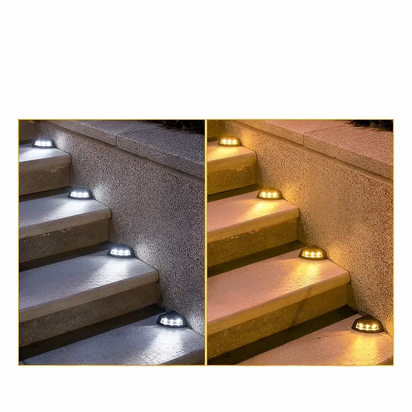 Outdoor Solar Path Lights 4 Pack Waterproof
