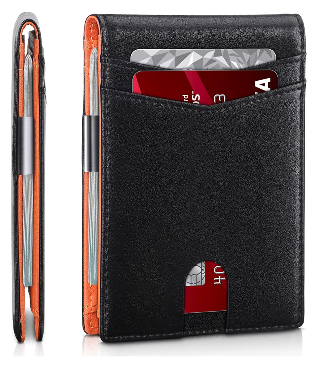 Secure Slim Genuine Leather Men's Wallet