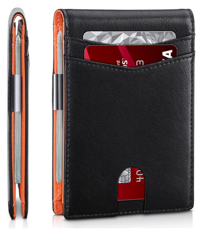 Secure Slim Genuine Leather Men's Wallet