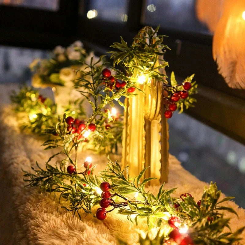 Floral String Table Lamp