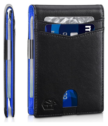 Secure Slim Genuine Leather Men's Wallet